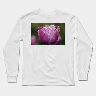 Pink Tulip Long Sleeve T-Shirt